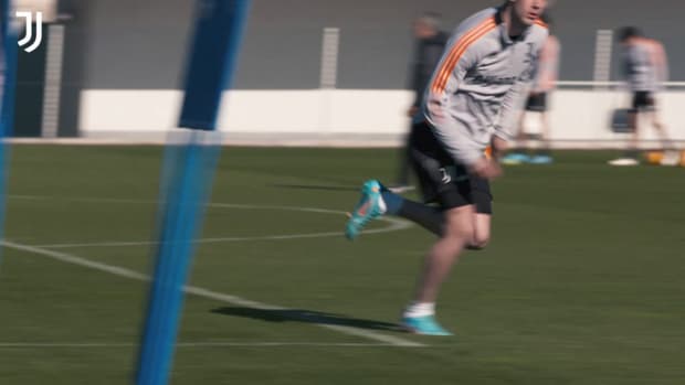 Vlahovic and Zakaria in training ahead of Sassuolo